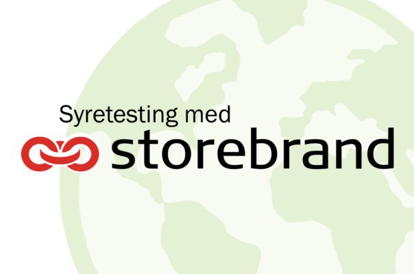 Syretesting med Storebrand